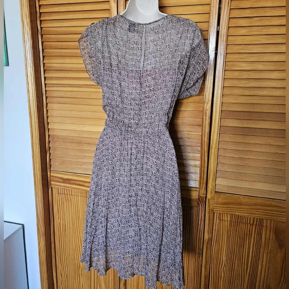 Club Monaco brown nude dress sz 8 - Picture 9 of 16